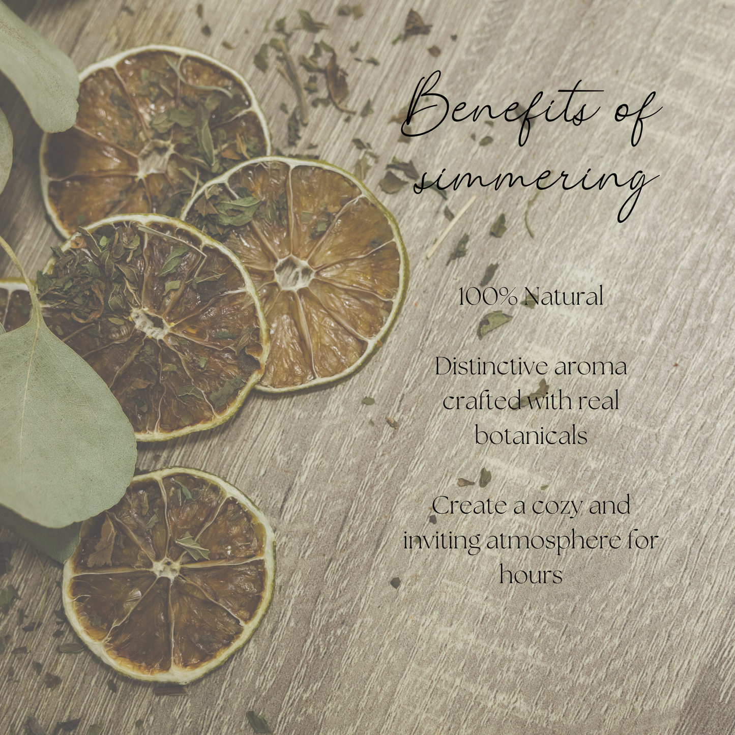 Be Lush Simmer Pot Mix, Natural Mint Citrus Aroma