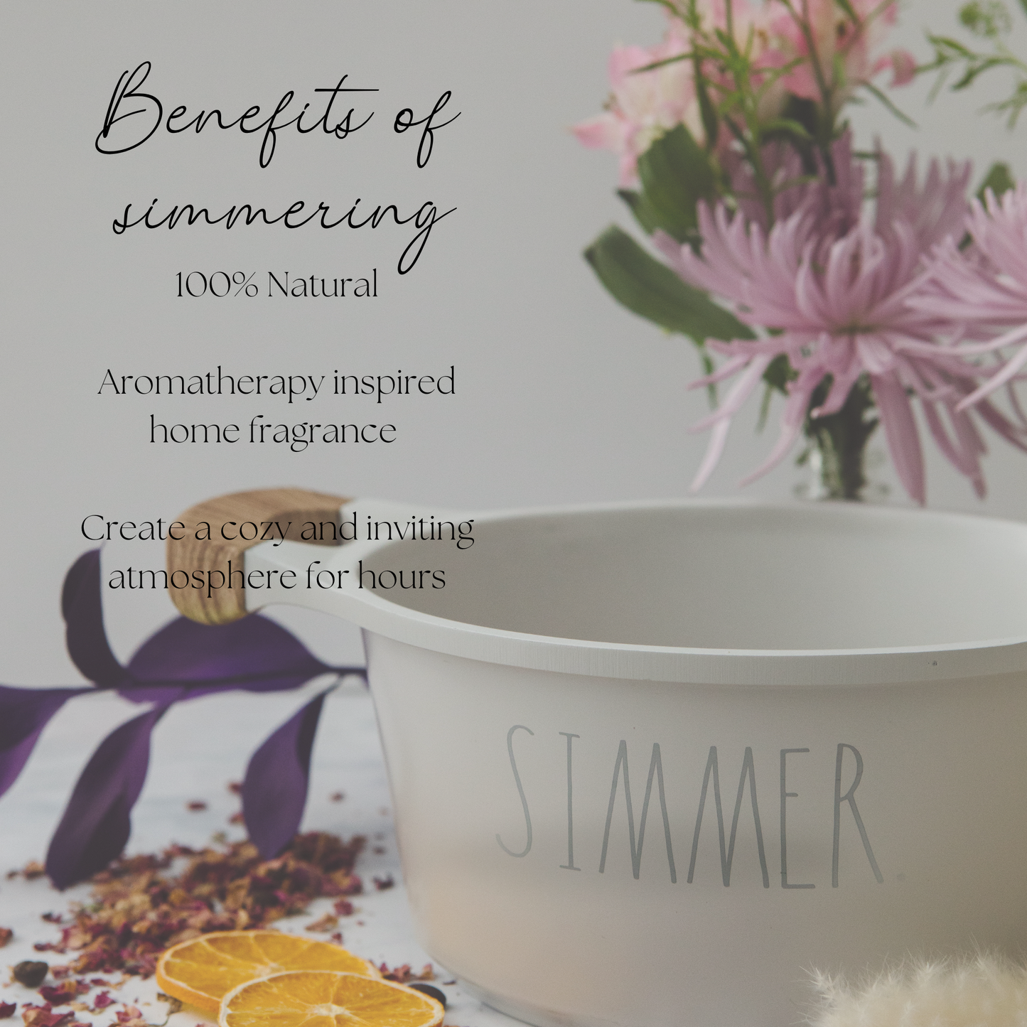 Be Enchanted Simmer Pot Mix, Natural Lavender Almond Aroma