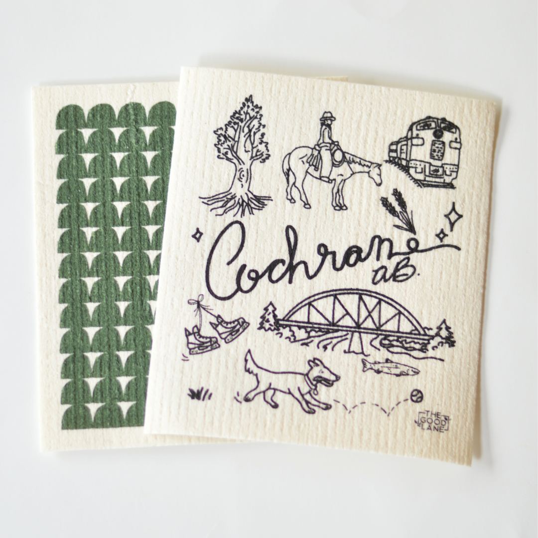 Cloths That Support Local (Cochrane) - Swedish Sponge Cloth Set