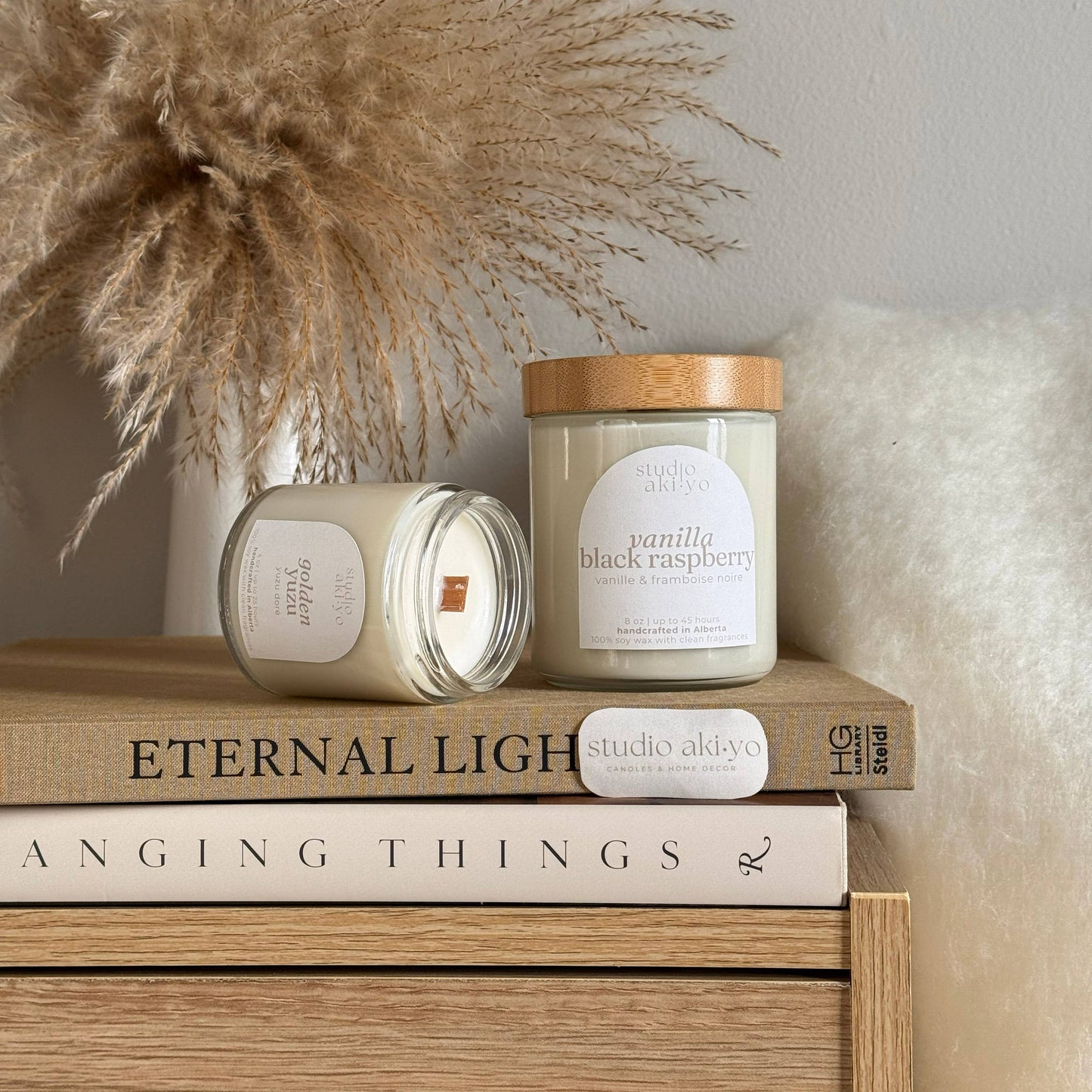 Citrus Sage Soy Wax Candle | Fresh Clean Scent 4oz
