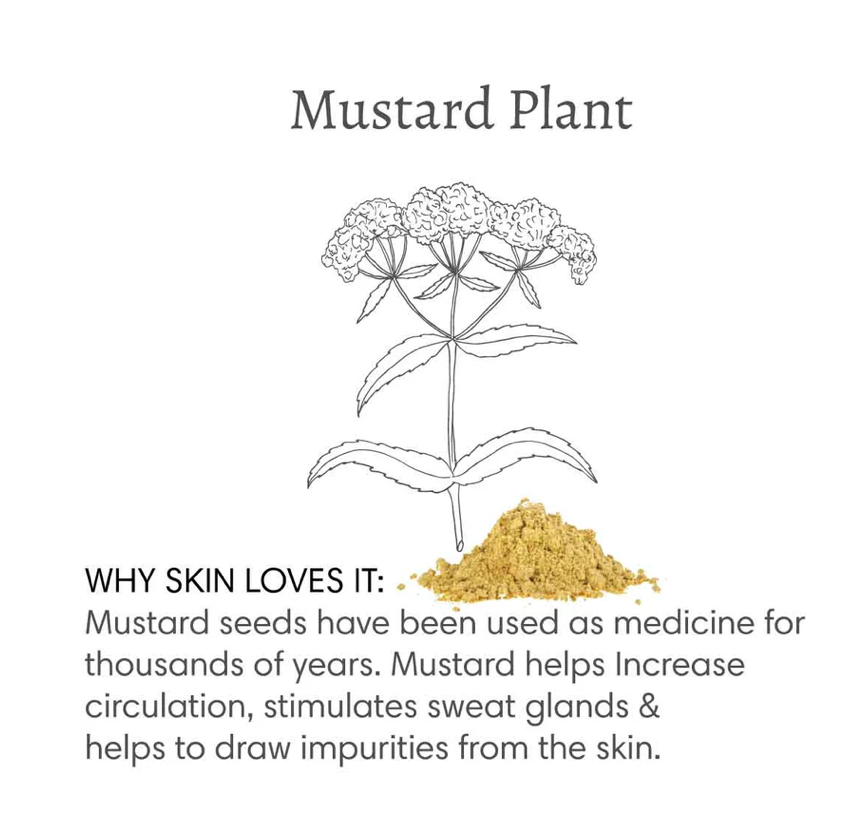 100% Natural Mustard Bath Detox Soak