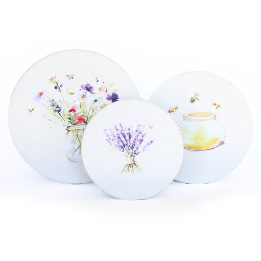 Bowl Covers - Set Bee Bright