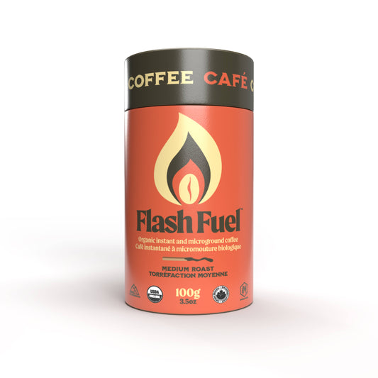Flash Fuel Organic Instant Coffee - Bulk Canisters (MEDIUM)
