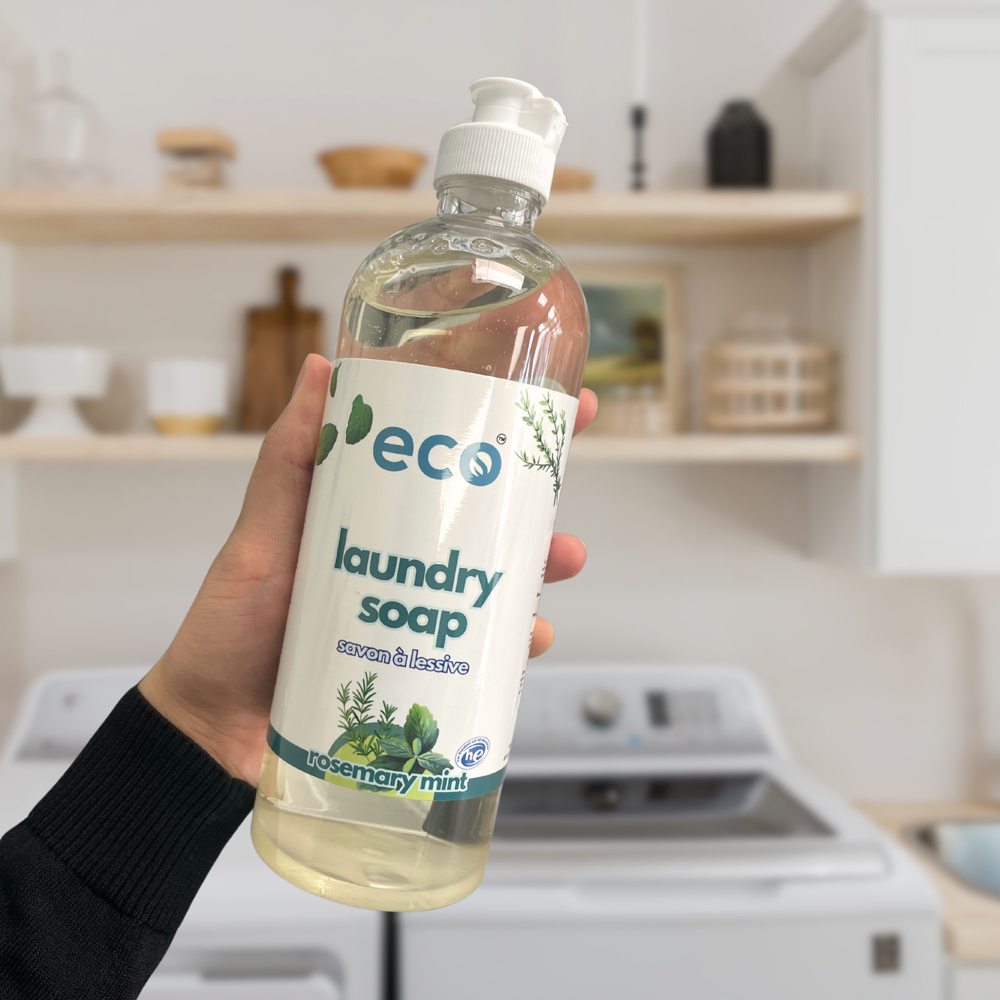 Eco Laundry Soap - Rosemary Mint (500ml)