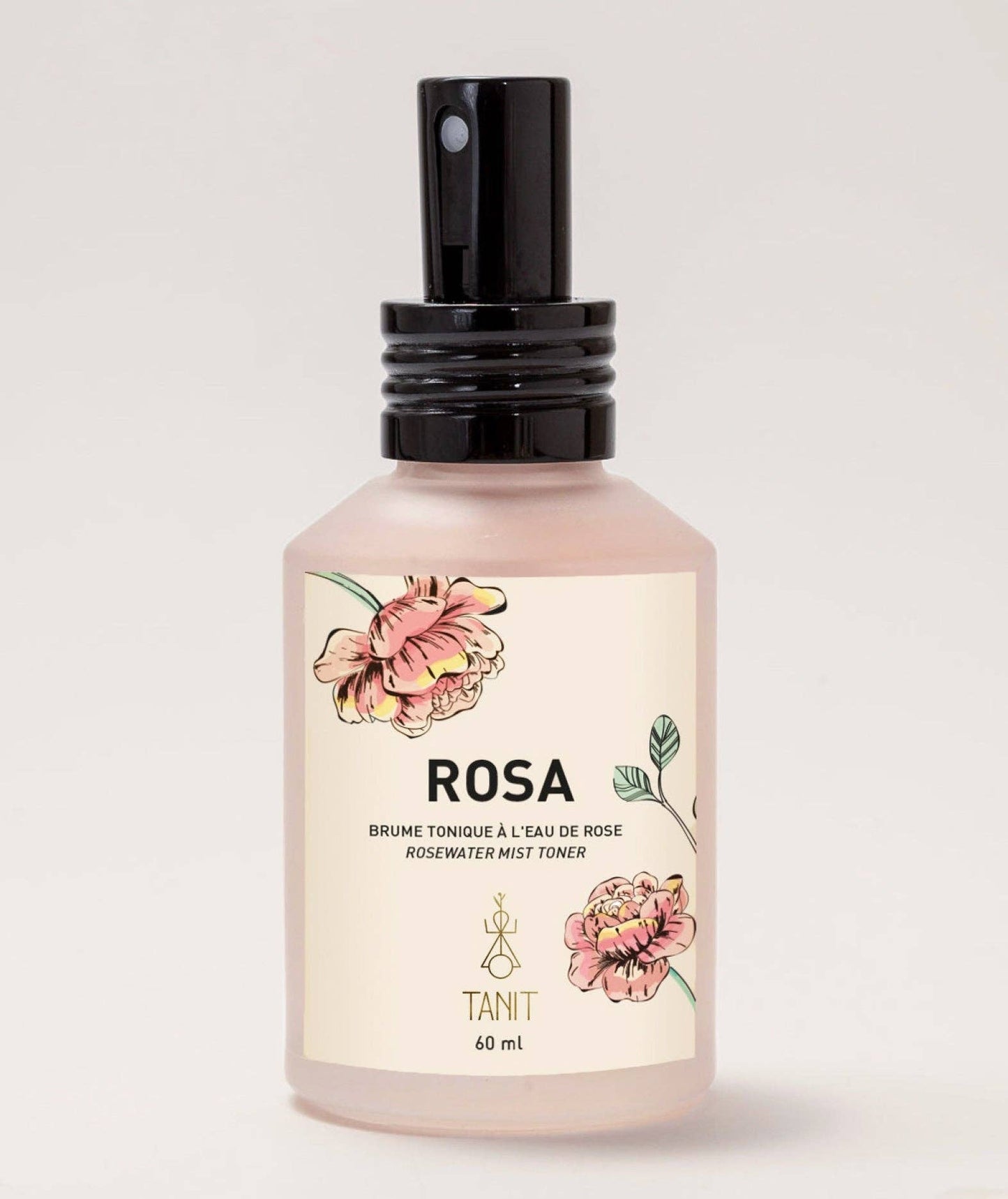 Rose Water Mist – Hydrating Facial Spray (ROSA, 60 mL)