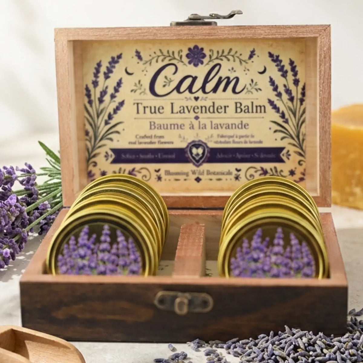 Blooming Wild Botanicals - Calm Balm True Lavender Balm