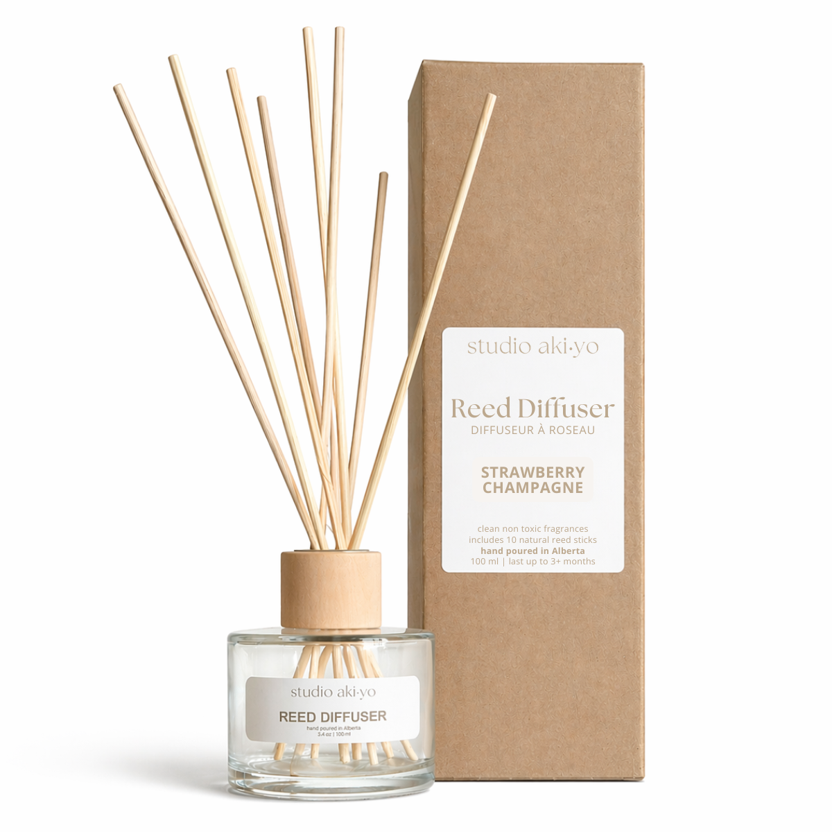 Strawberry Champagne Reed Diffuser (100 ml)