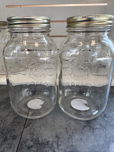 Large 32oz Mason jar