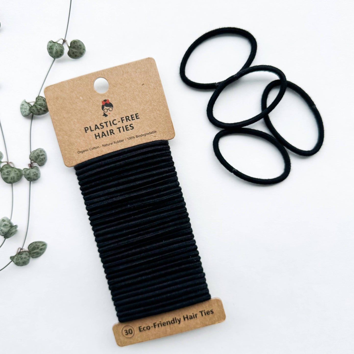 Planet-Friendly Hair Ties | Biodegradable & Durable