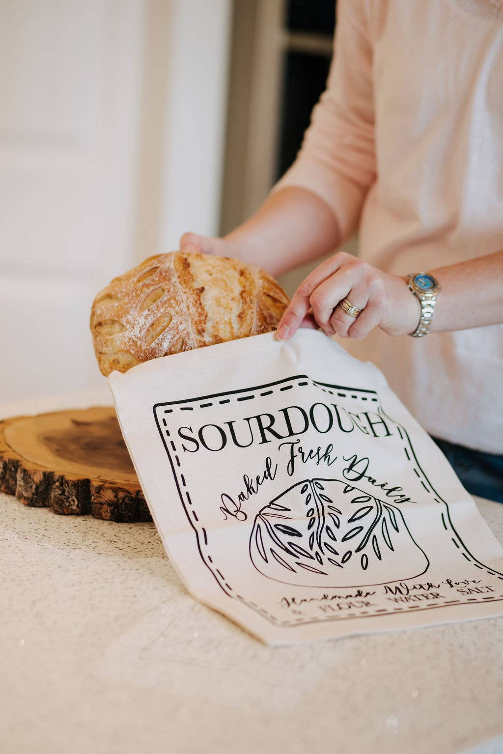 Bread Bag/Sourdough/Lined bag