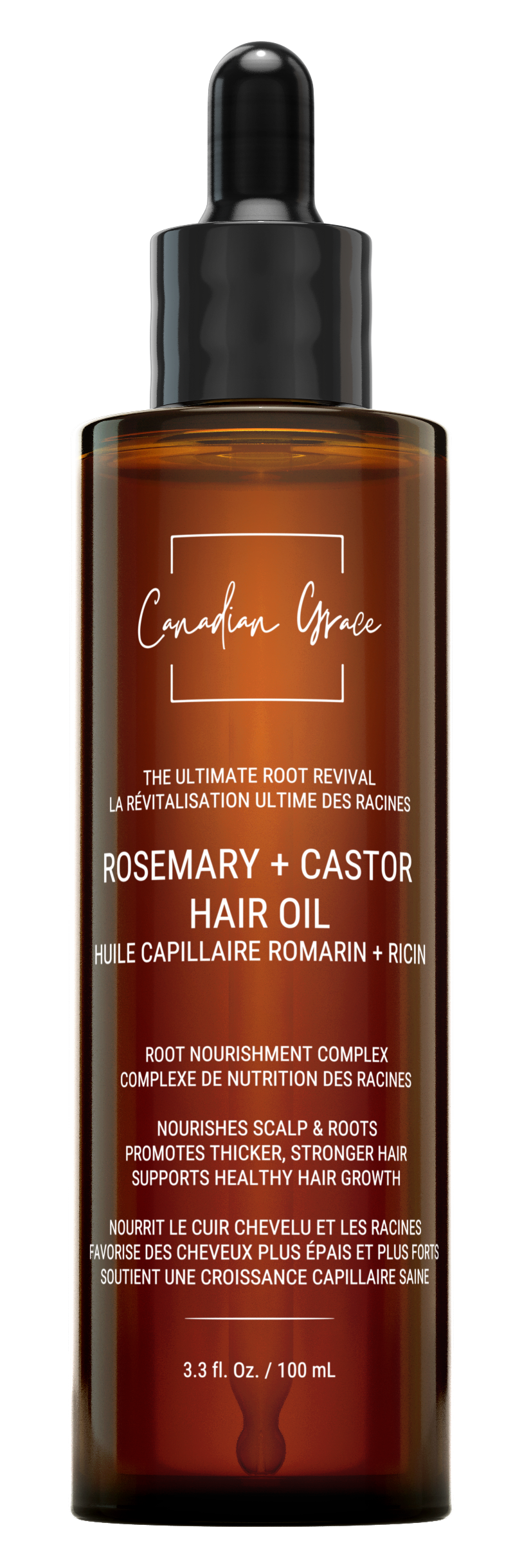 Rosemary + Castor Hair Oil  - The Ultimate Root Revival