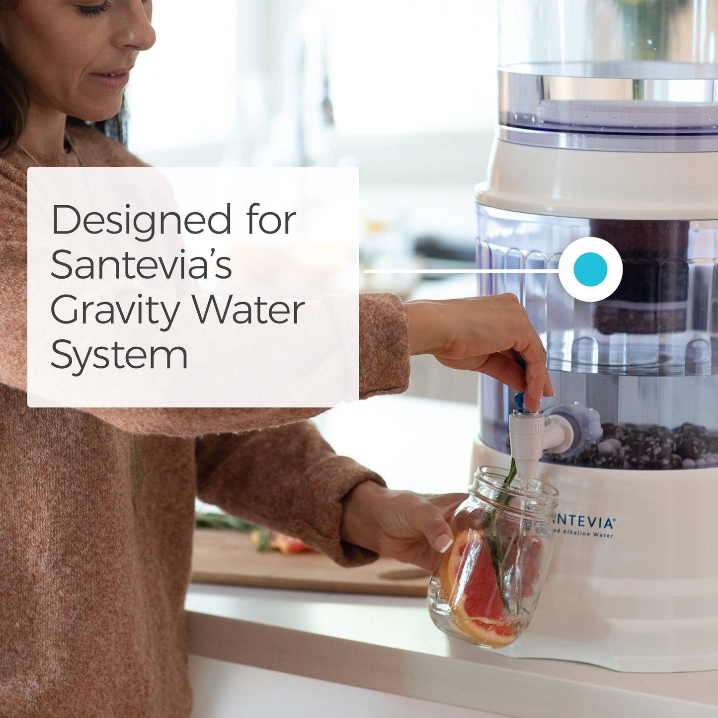 Gravity Water System | Mineral Stones