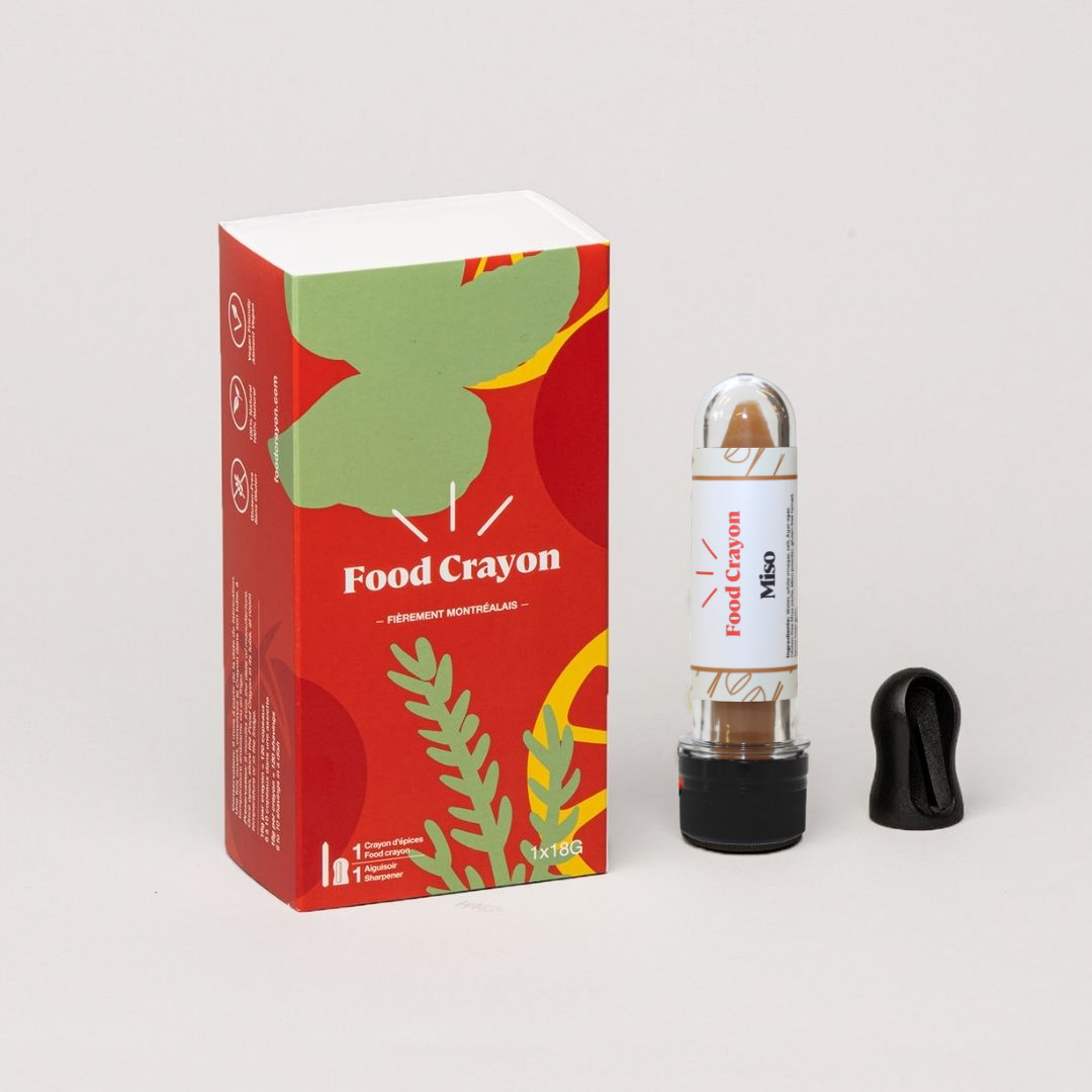 Miso - Single Box (1 Food Crayon + 1 Sharpener)