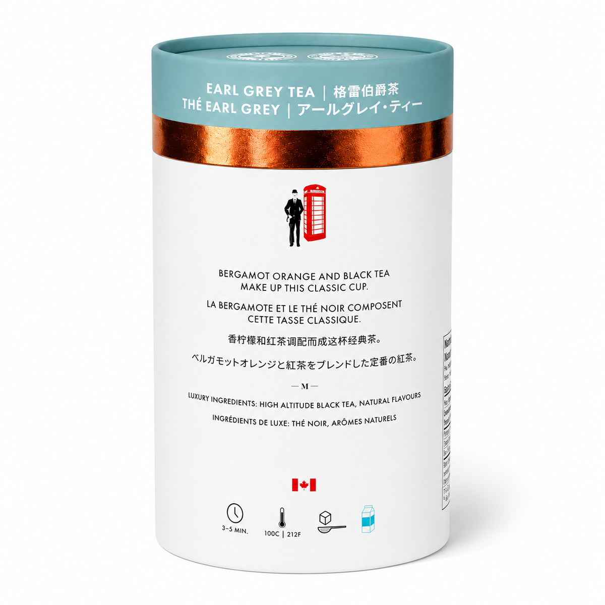 Earl Grey Luxury Black Tea | Canadian | 24ct