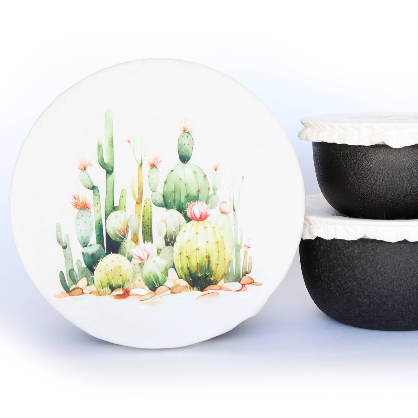 Bowl Covers - Set Cacti