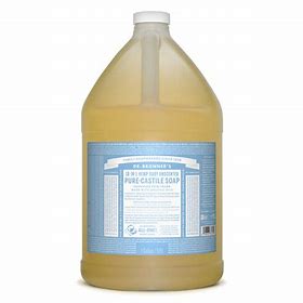 Dr. Bronner's Castile Soap Unscented Refill per 100g