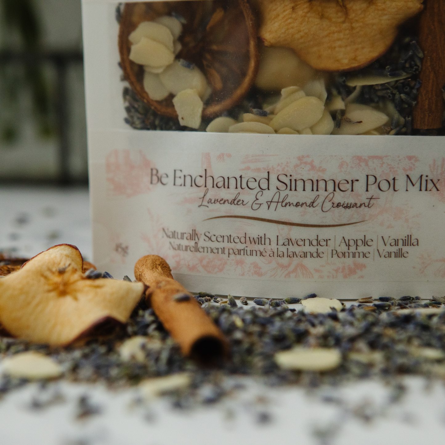 Be Enchanted Simmer Pot Mix, Natural Lavender Almond Aroma
