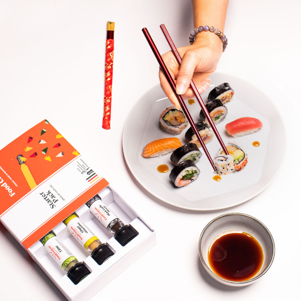 Ginger - Single Box (1 Food Crayon + 1 Sharpener)