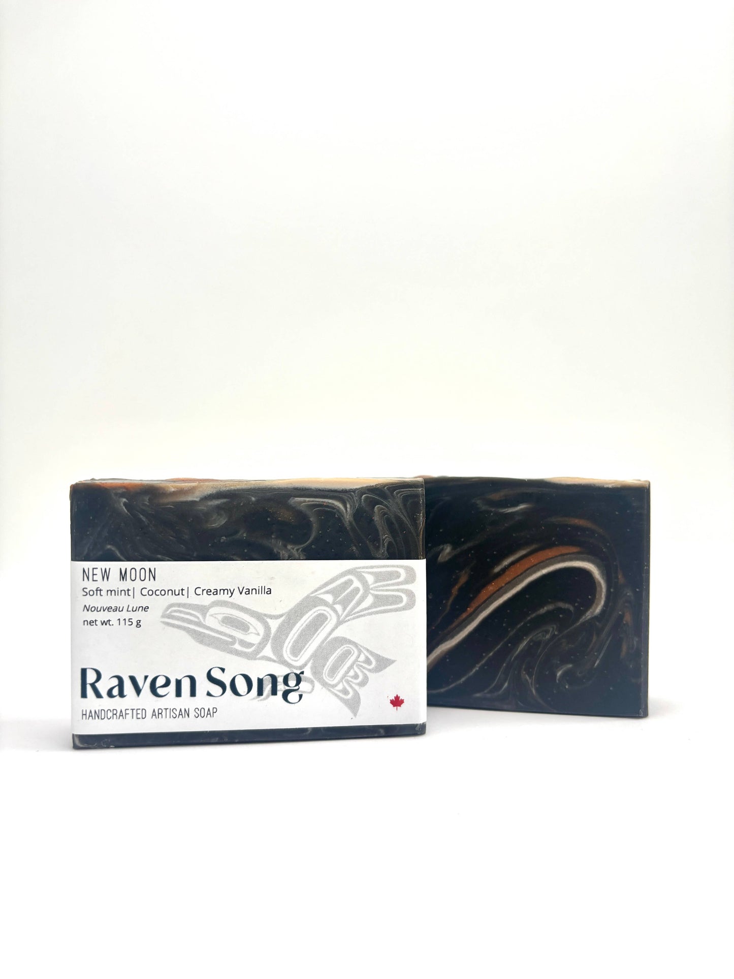 New Moon Soap | Mint + Coconut + Vanilla