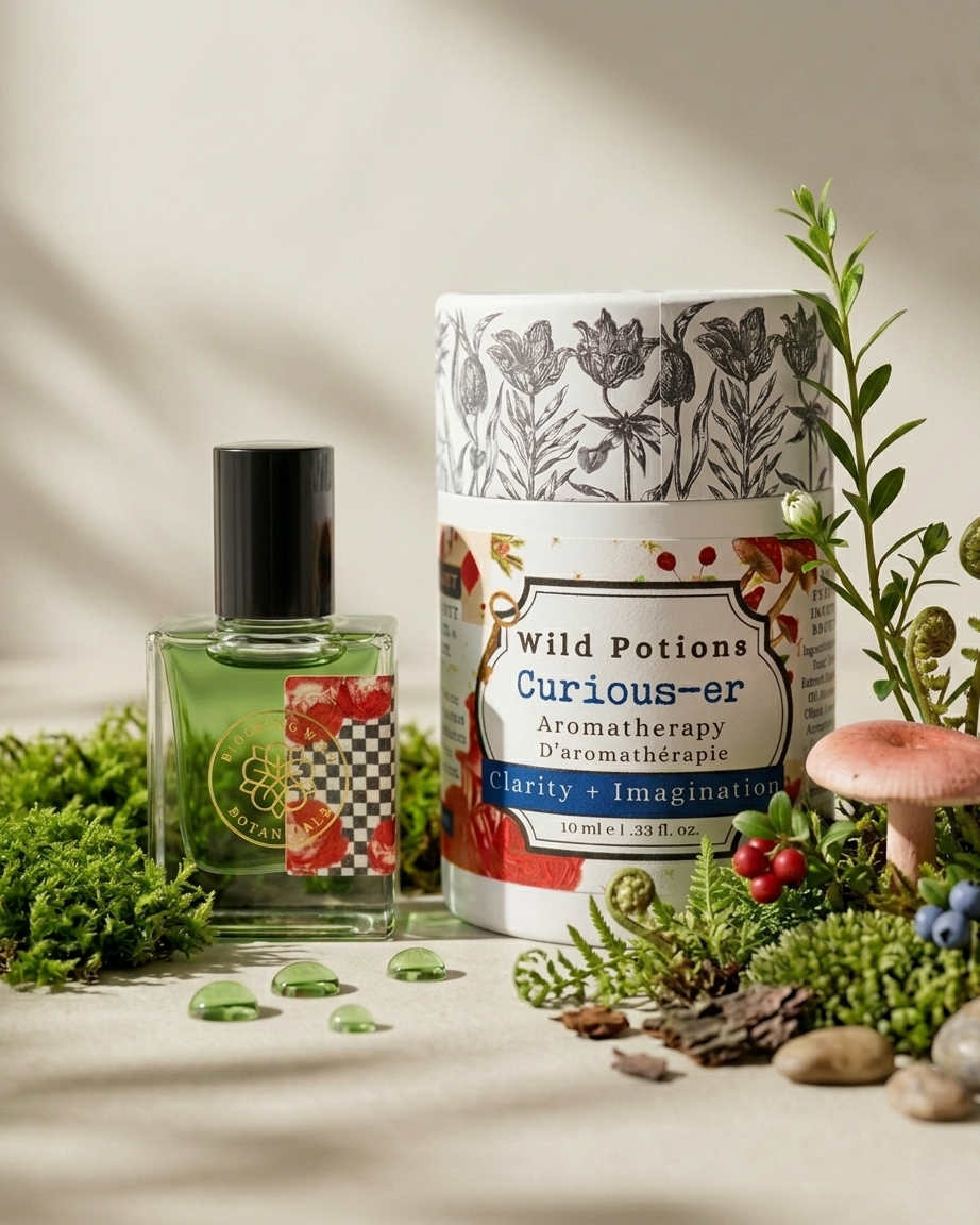 Curious-er Aromatherapy Potion | Clarity + Imagination
