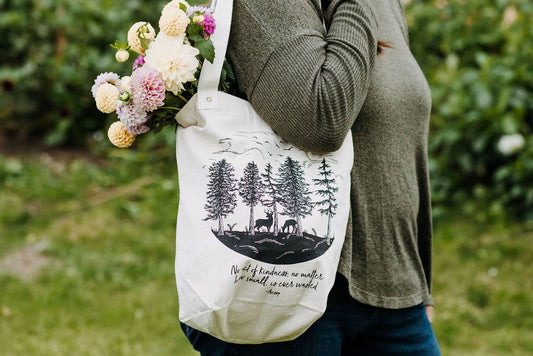 Canvas Tote Bag / Kindness Tote / Tote Bag