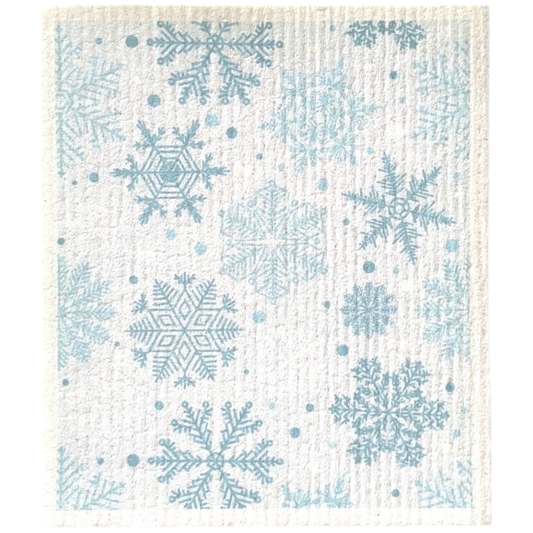 Swedish dishcloth Snowflakes