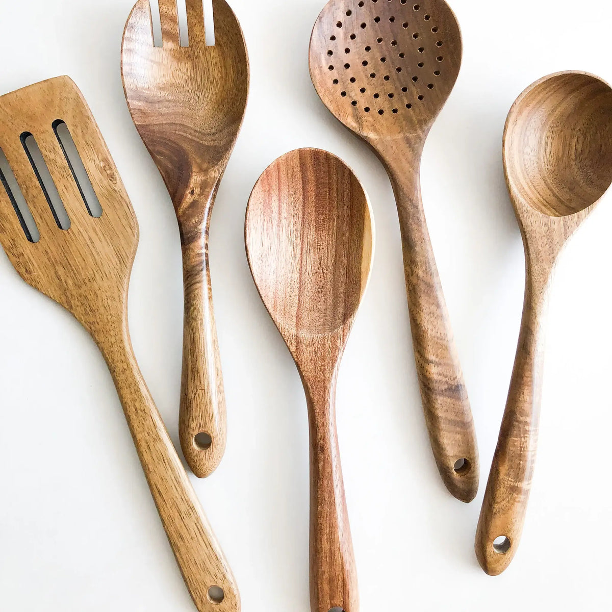 Natural Acacia Wood Kitchen Utensil