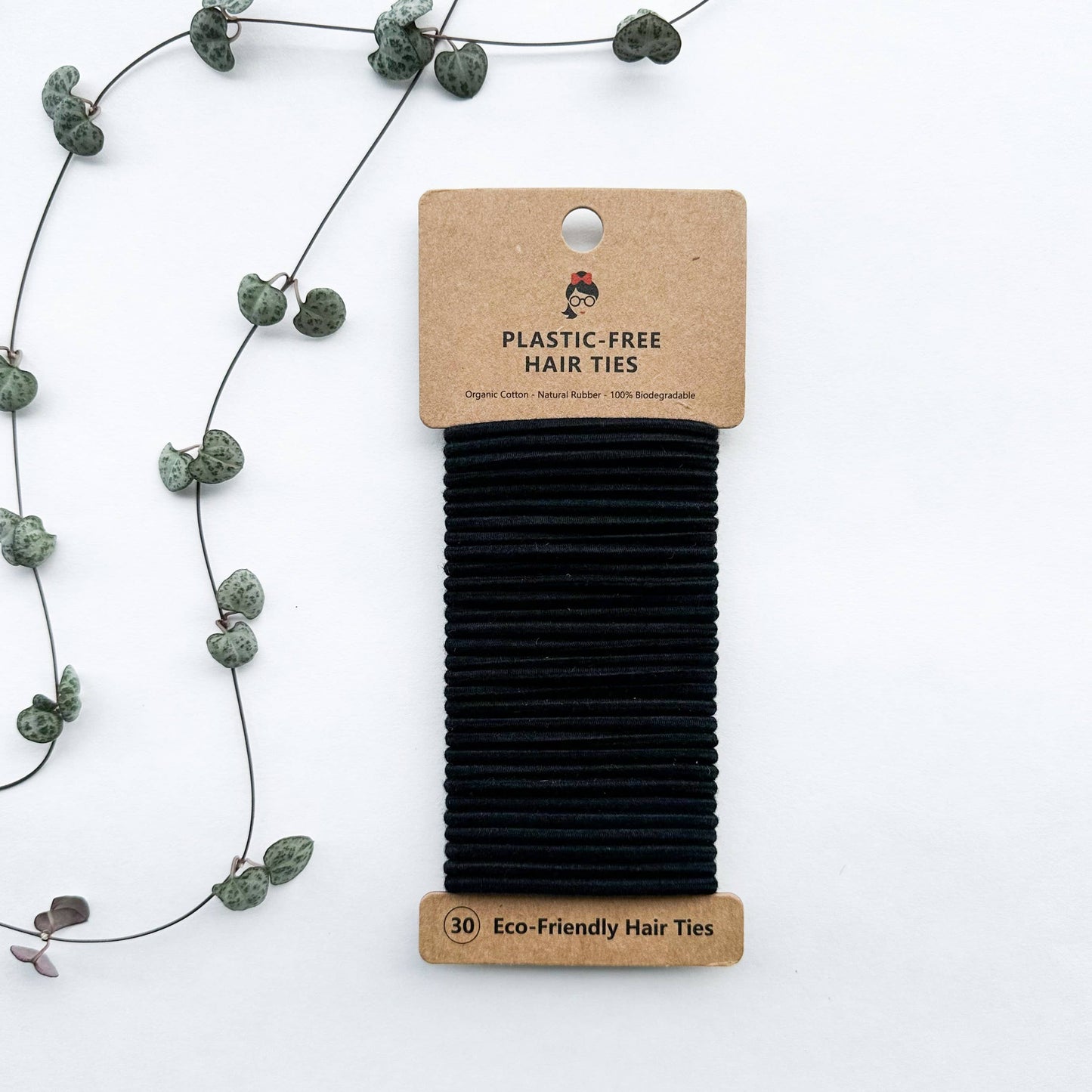 Organic Biodegradable Plastic Free Hair Ties