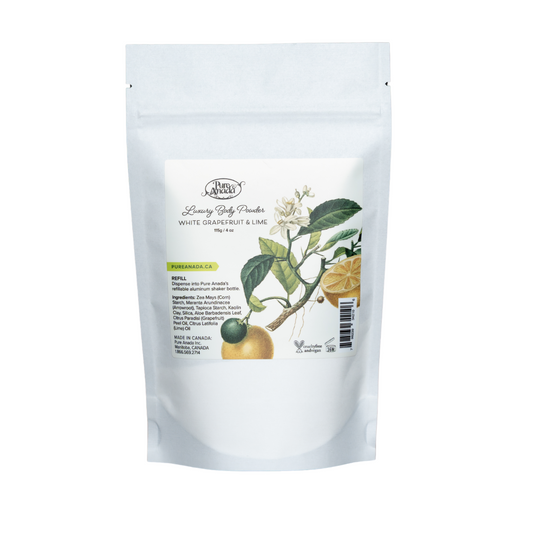 Luxury Body Powder REFILL - White Grapefruit & Lime
