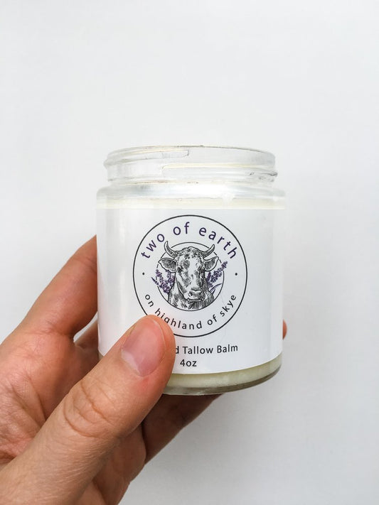 "The Sensitive" Signature Solid Tallow Balm with Olive Oil 4oz