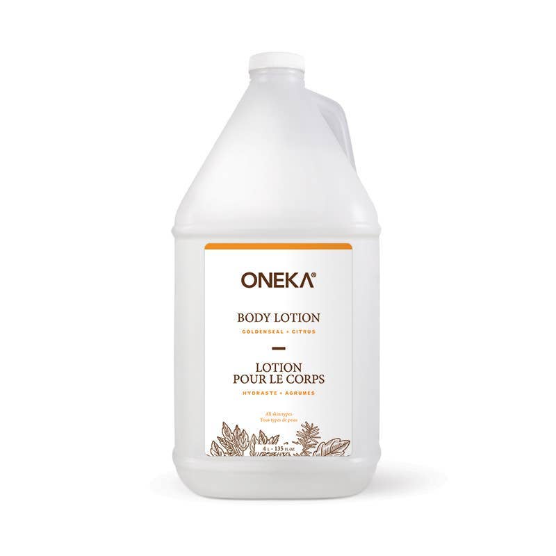 Oneka Goldenseal and Citrus Body Lotion - Bulk