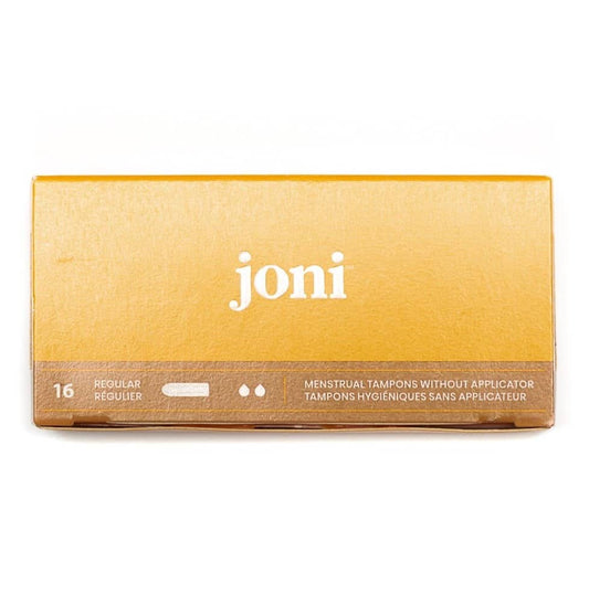 joni Regular Organic Cotton Non-Applicator Tampons