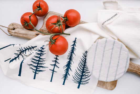 Trees Tea Towel /Kitchen towel /Dish towel