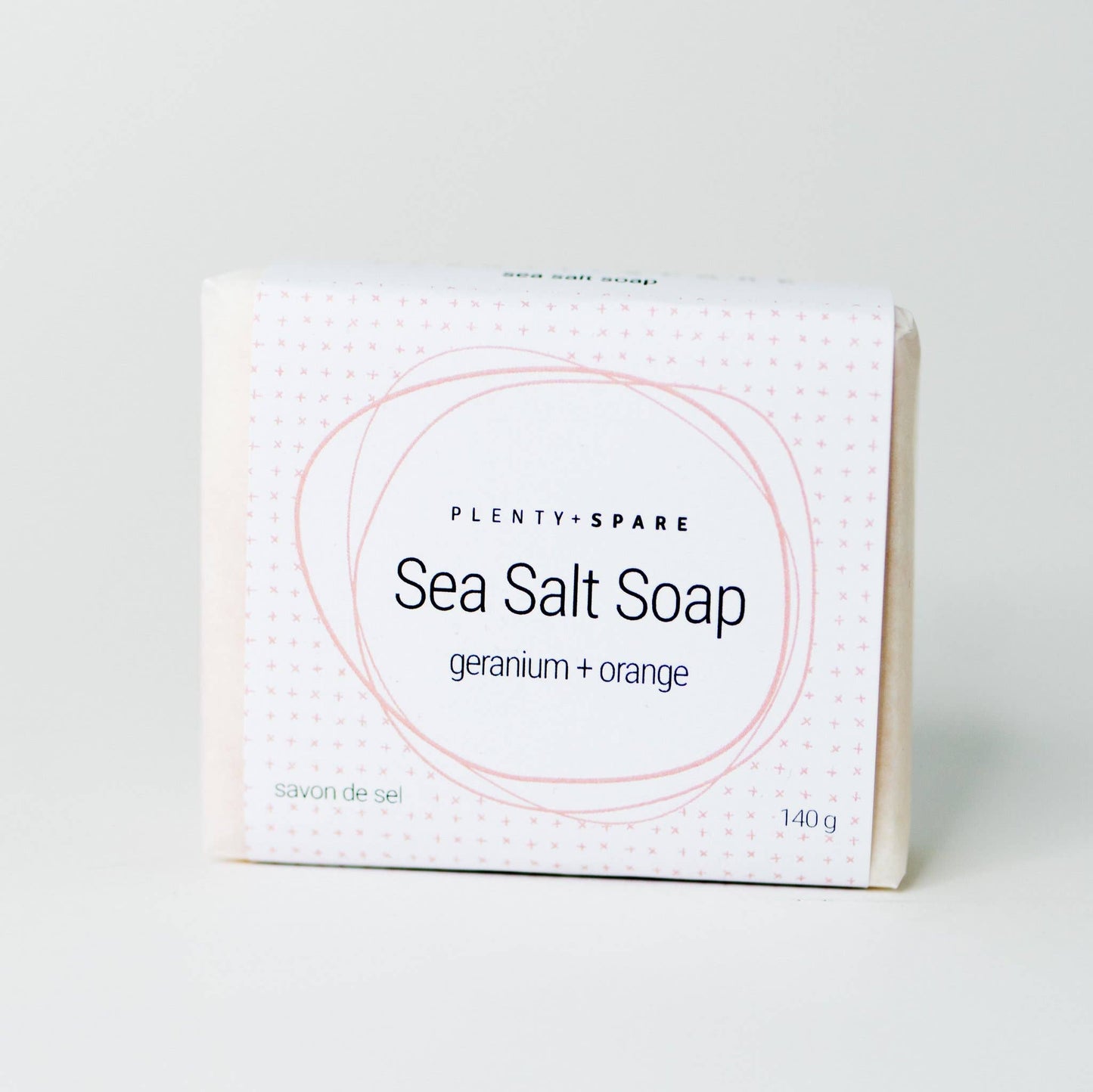 Floral Sea Salt Soap - Geranium + Sweet Orange