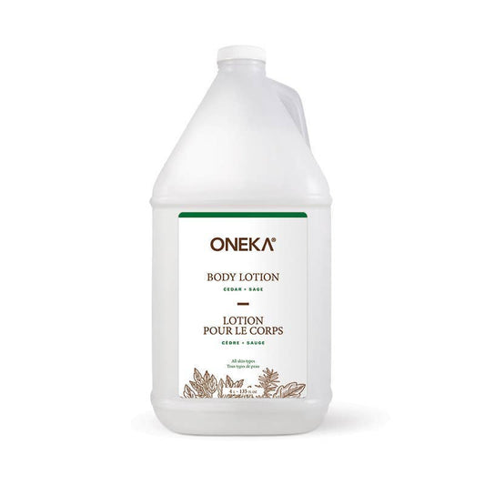 Oneka Cedar and Sage Body Lotion - Refill per 100g