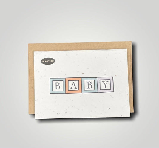 Baby Plantable Greeting Card